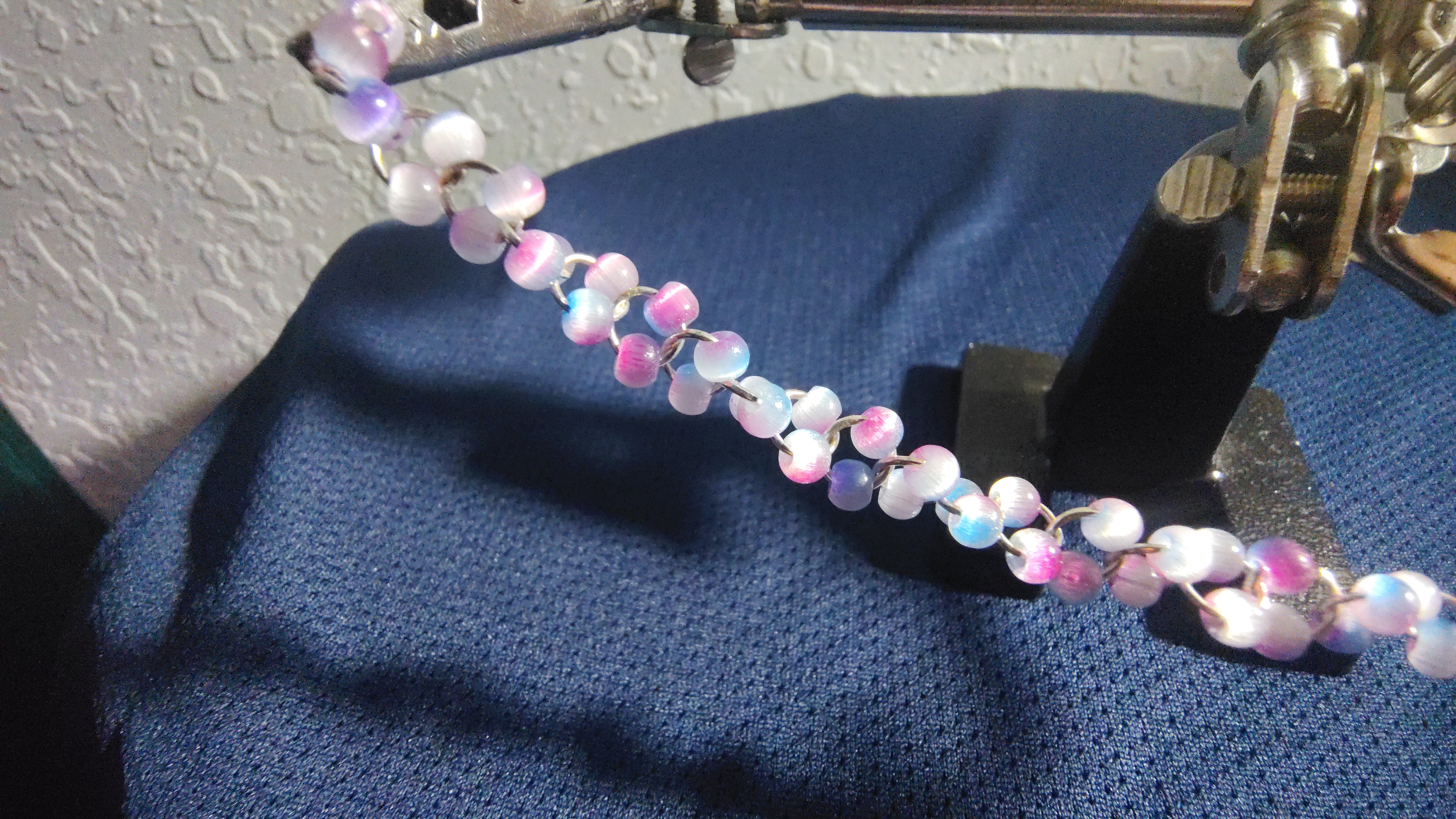 Purple-blue Handmade. Swirl.❤️